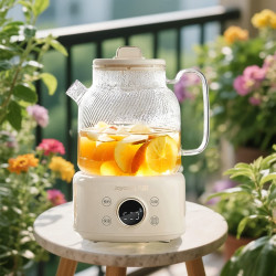 Bollitore elettrico JOYOUNG: Vetro, Stufato e Zuppa, Riscaldamento Sano